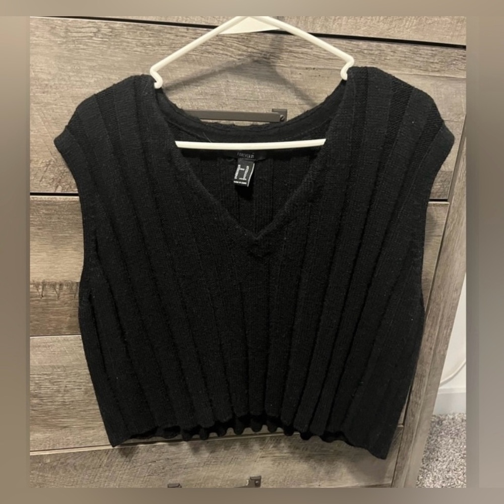 Sweater Tank Top